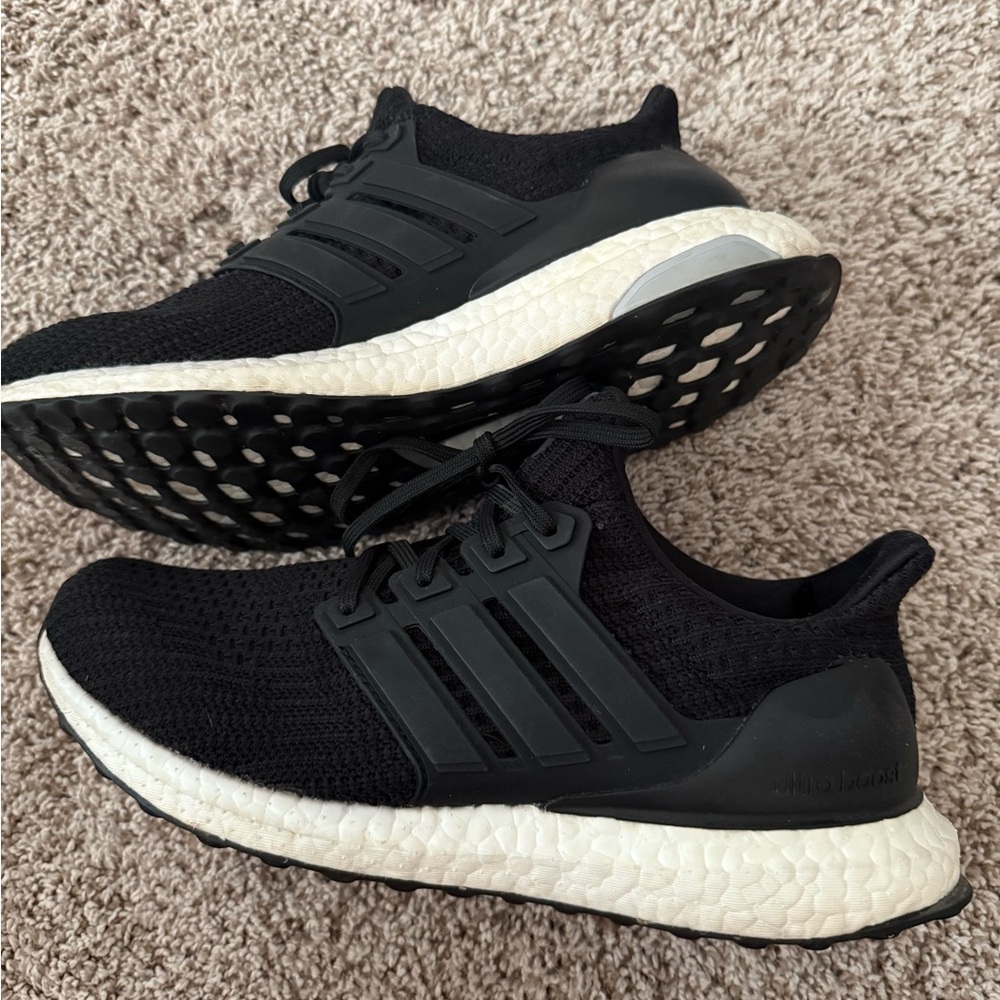 Adidas Ultra Boost Black Running Shoes